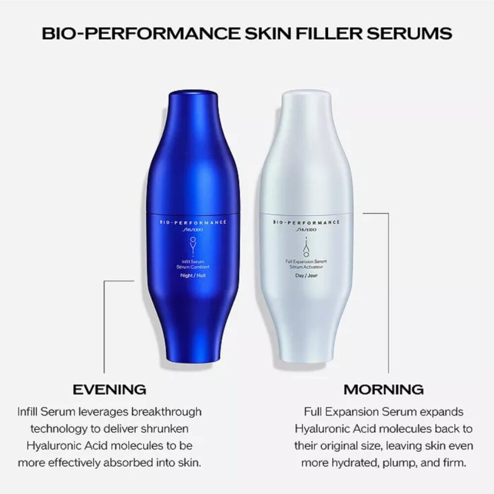 NEW Shiseido Bio Performance Skin Filler Serums - Picture 5 of 8